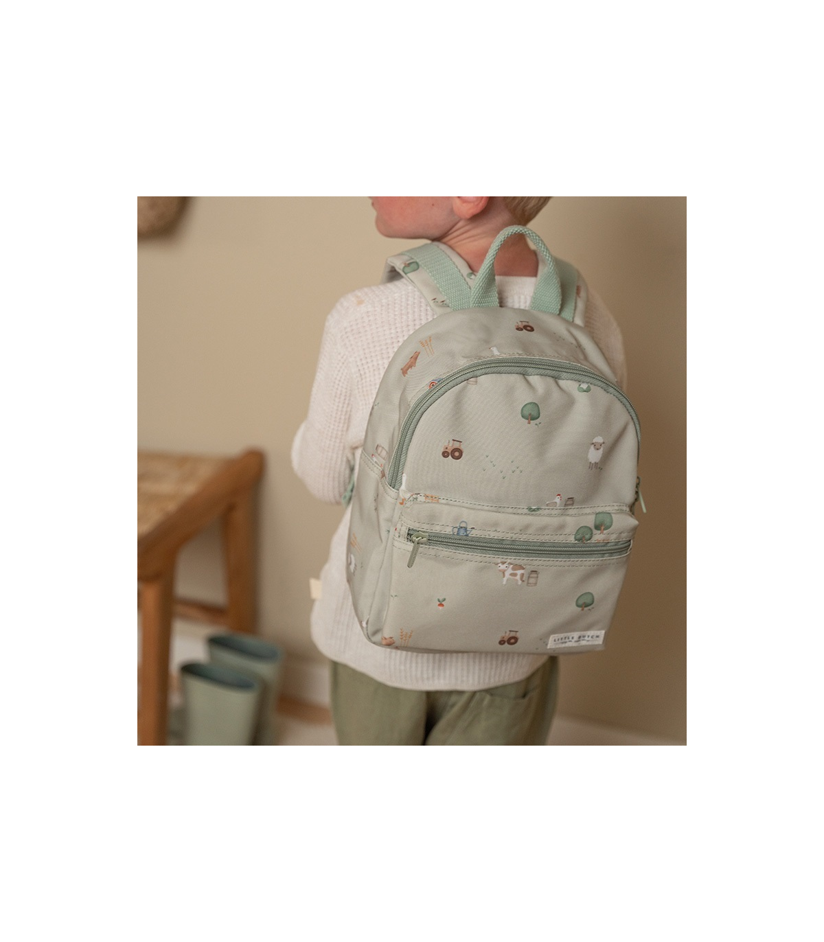 Bonnet bébé 0-3m pure mint Little Dutch