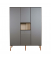 Cocoon Armoire XL 3 portes Moss