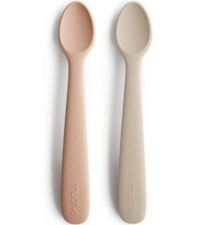 Blush/Shifting Sand - Pack De 2 Cuillères Silicone