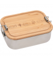 Lunch box en inox & bambou Garden explorer