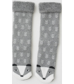 Chaussettes Antidérapantes Raccoon grey