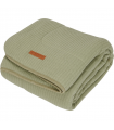 Couverture hiver teddy Soft Pure Olive