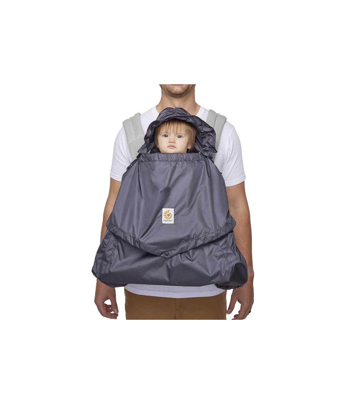 Protection pluie et vent pour porte bebe