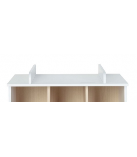 Commode langer 3 tiroirs table langer blanche plan langer - Ciel & terre